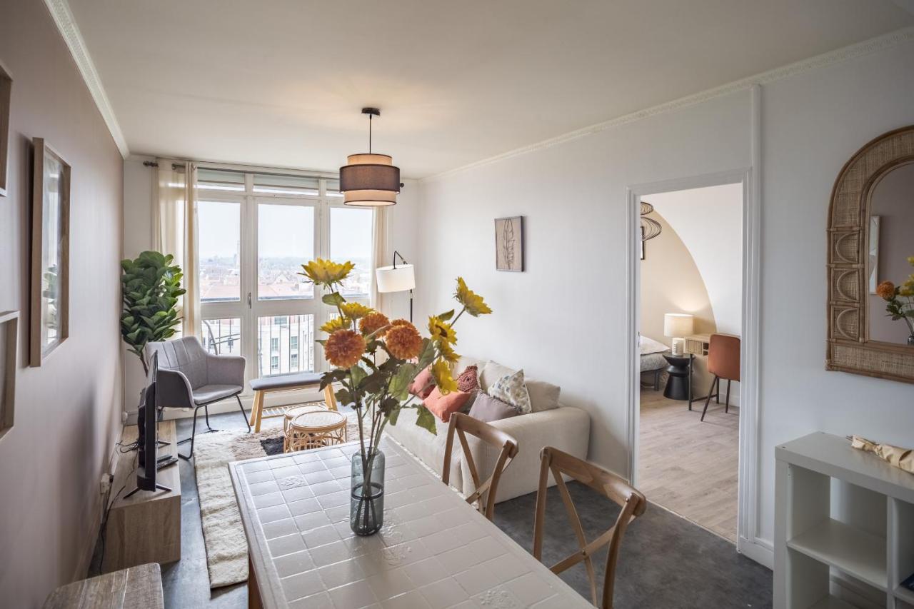 Appartement Evasion Urbaine - Vue Panoramique - Proche Gare à Troyes Extérieur photo