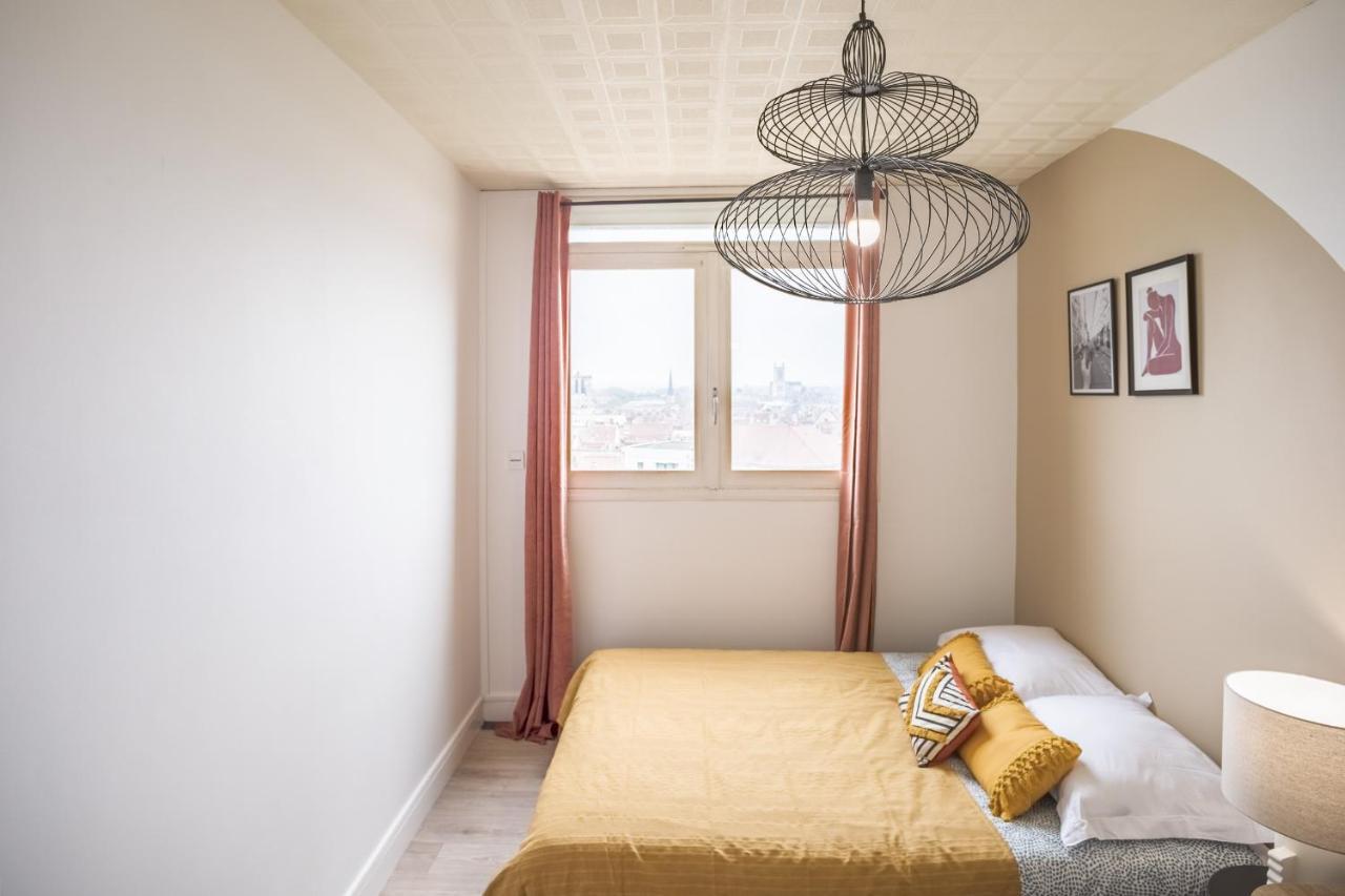 Appartement Evasion Urbaine - Vue Panoramique - Proche Gare à Troyes Extérieur photo