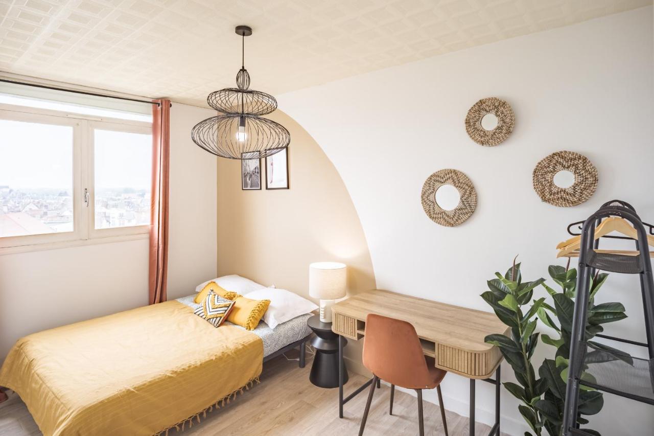 Appartement Evasion Urbaine - Vue Panoramique - Proche Gare à Troyes Extérieur photo