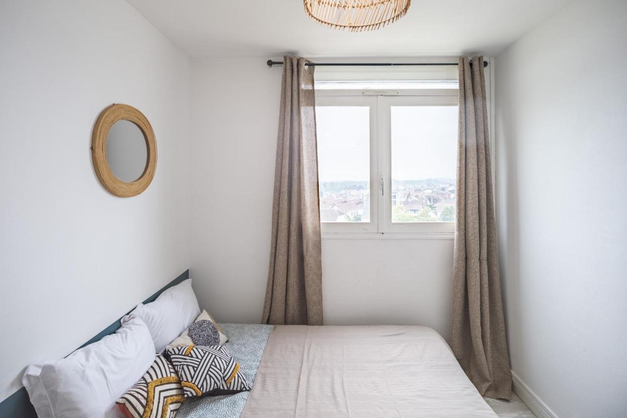 Appartement Evasion Urbaine - Vue Panoramique - Proche Gare à Troyes Extérieur photo
